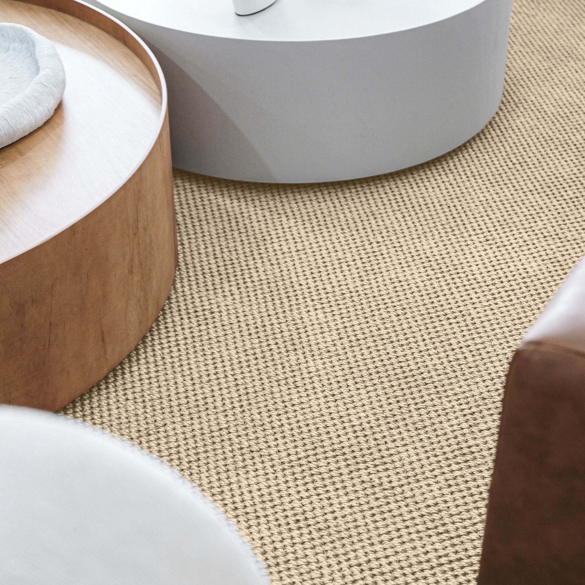 Luna Natural Fiber Rug - 12" x 12" Swatch
